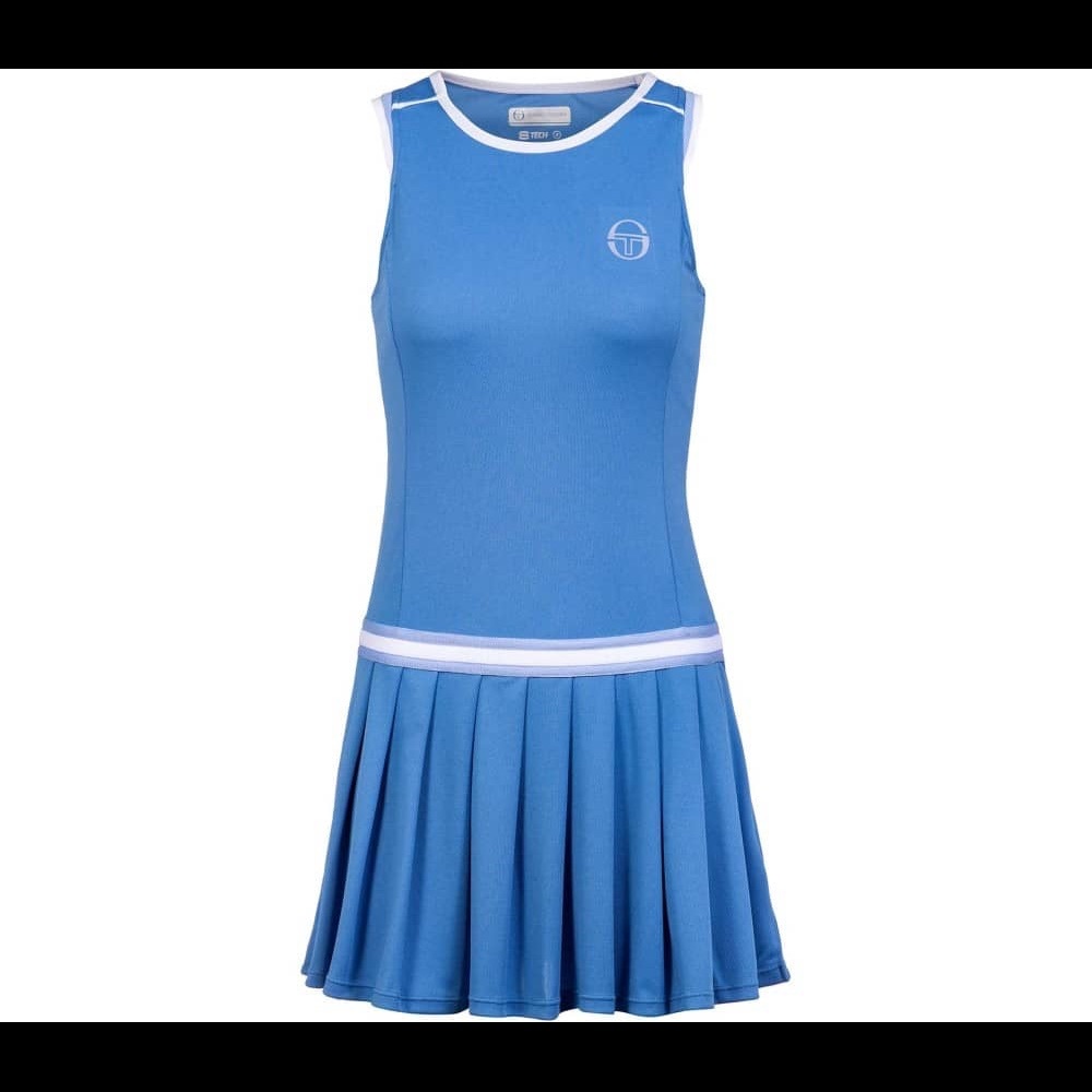 Sergio Tacchini Light Blue Tennis Dress Size M with shorts